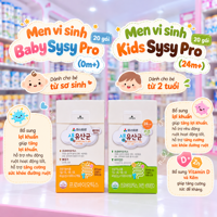 Men vi sinh Baby Sysy Pro 20 gói (0m+)
