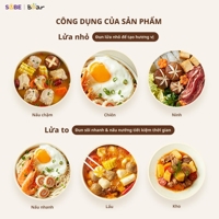 Nồi điện đa năng Bear MC-4H16F