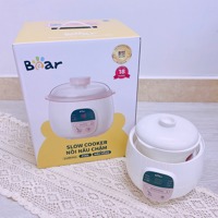 Nồi nấu chậm Bear 0.8 L bản quốc tế