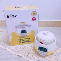 Nồi nấu chậm Bear 0.8 L bản quốc tế