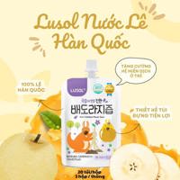 Nước ép lê, rễ hoa chuông Lusol 100ml (6m+)