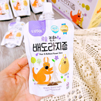 Nước ép lê, rễ hoa chuông Lusol 100ml (6m+)