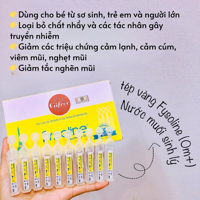 Vỉ 10 ống nước muối sinh lý tép vàng Fysoline (0m+)