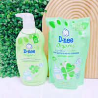 Nước rửa bình sữa Dnee 550ml dạng túi