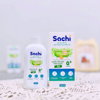 Nước tắm thảo dược Sachi hương sả chanh 250ml (0m+)
