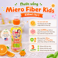 Nước uống Miero Fiber Kids 235ml (1y+)