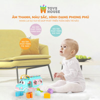 Ô tô thả khối kèm đàn gõ Toys House HE8036