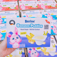 Pudding Burine vỉ 6 hộp (6m+)