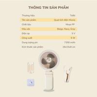 Quạt tích điện Monie 
