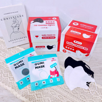 Set 10 khẩu trang giấy người lớn Gumi