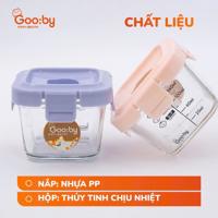 Set 2 hũ thủy tinh Gooby