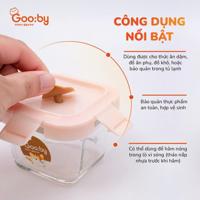 Set 2 hũ thủy tinh Gooby