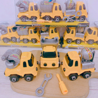 Set 3 ô tô Diy Truck 59037