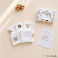 Set 5 khăn sữa sợi tre MNN148
