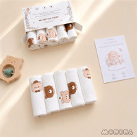Set 5 khăn sữa sợi tre MNN148