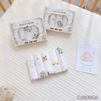 Set 5 khăn sữa sợi tre MNN148
