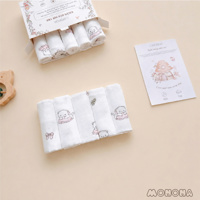 Set 5 khăn sữa sợi tre MNN148