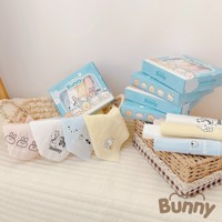 Set 5 khăn sữa sợi tre Muslin Bunny