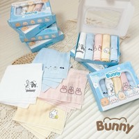 Set 5 khăn sữa sợi tre Muslin Bunny