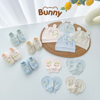 Set mũ bao tay chân Bunny