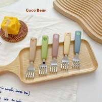 Set thìa dĩa inox Coco Bear