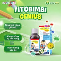 Siro hỗ trợ trẻ tăng cường nhận thức, ghi nhớ Fitobimbi Genius (6m+)