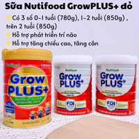 Sữa Nutifood GrowPLUS+ đỏ