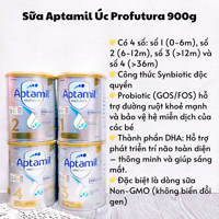 Sữa Aptamil Úc Profutura 900g