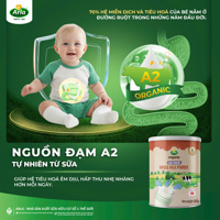 Sữa Arla Organic A2 nguyên kem 800g (1y+)
