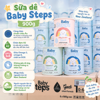 Sữa dê Baby Steps 900g