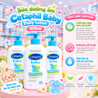 Sữa dưỡng ẩm Cetaphil Baby Daily Lotion 400ml