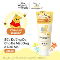 Sữa dưỡng da Bzu Bzu mật ong rau má 200ml (0-3y)