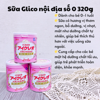 Sữa Glico nội địa số 0 320g (0-1 tuổi)