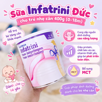 Sữa Infatrini Đức cho trẻ nhẹ cân 400g (0-18m)