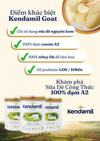 Sữa Kendamil dê 800g