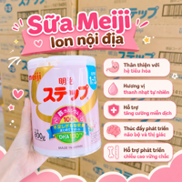 Sữa Meiji lon (nội địa)