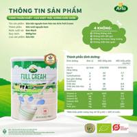 Sữa nguyên kem Arla 800g (1y+)
