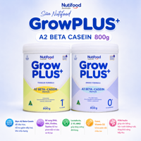 Sữa Nutifood GrowPLUS+ A2 beta casein 800g