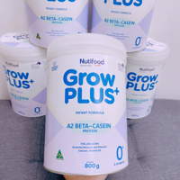 Sữa Nutifood GrowPLUS+ A2 beta casein 800g