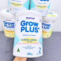 Sữa Nutifood GrowPLUS+ A2 beta casein 800g