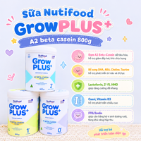 Sữa Nutifood GrowPLUS+ A2 beta casein 800g
