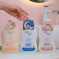Sữa tắm gội BZU BZU 600ml (0-3y)