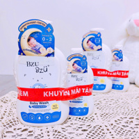 Sữa tắm gội BZU BZU 600ml (0-3y)