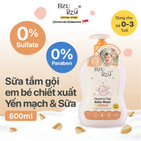 Sữa tắm gội BZU BZU 600ml (0-3y)