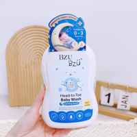 Sữa tắm gội BZU BZU 600ml (0-3y)