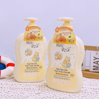 Sữa tắm gội Bzu Bzu mật ong rau má 600ml (0-3y)