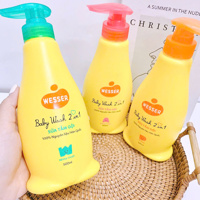 Sữa tắm gội Wesser Baby Wash 2in1 500ml