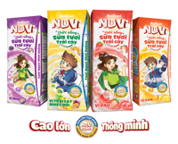 Sữa tươi trái cây Nuvi 110ml (2y+)