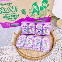 Sữa tươi trái cây Nuvi 110ml (2y+)