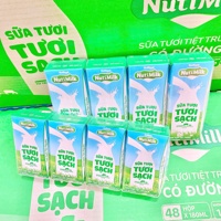 Sữa tươi tươi sạch NutiMilk ít đường 1y+